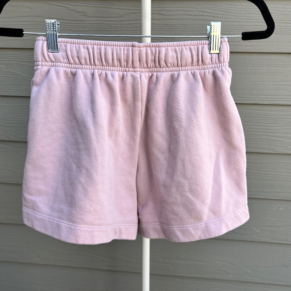 Nike Sportswear Club Fleece Shorts XS Light Pink Womens Cotton Blend - Picture 2 of 5